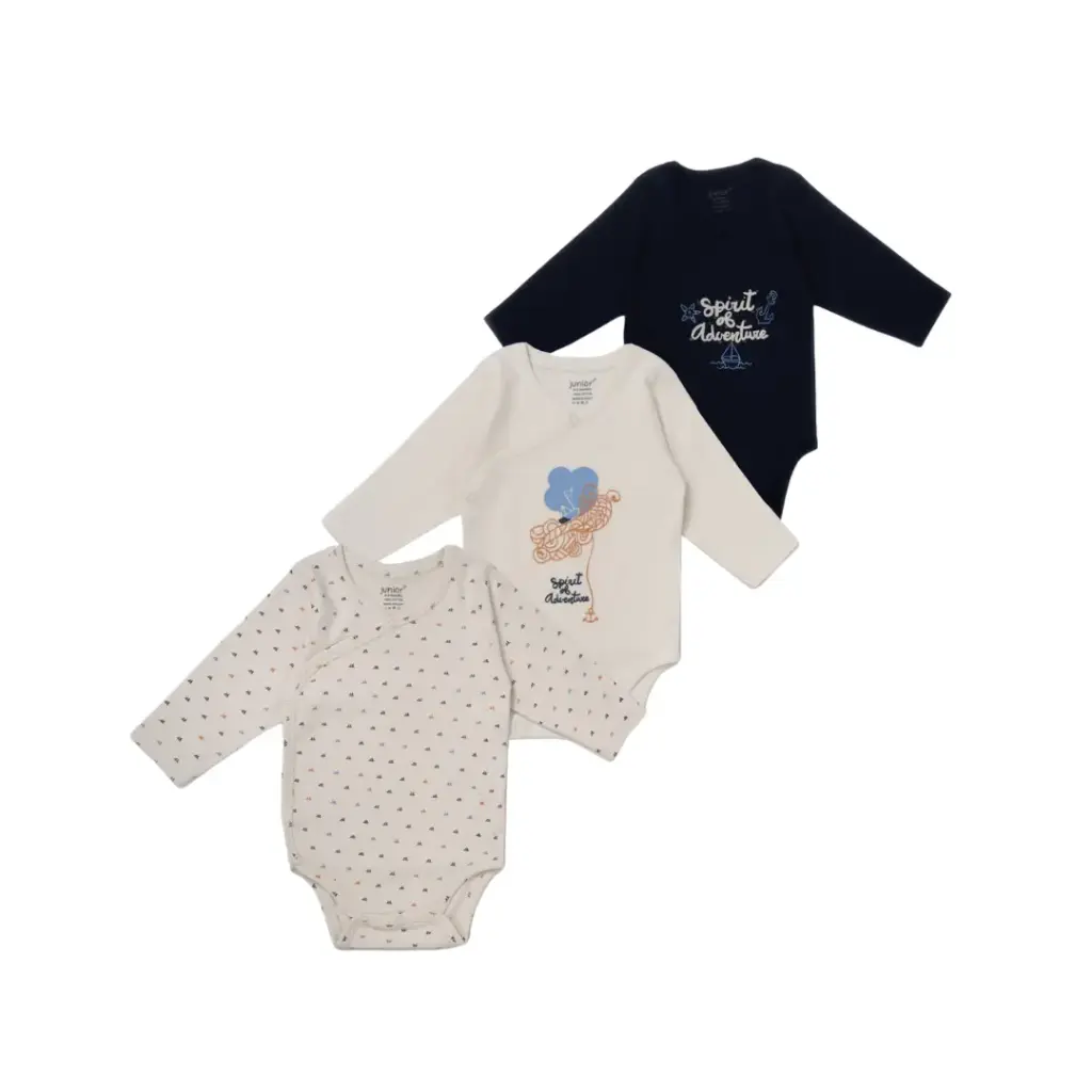 [6305-09] junior spirit of adventure kimono set long sleev(0-3) 