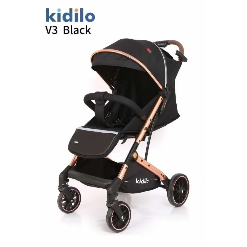 [V3-blk] kidilo light stroller v3 (Black)