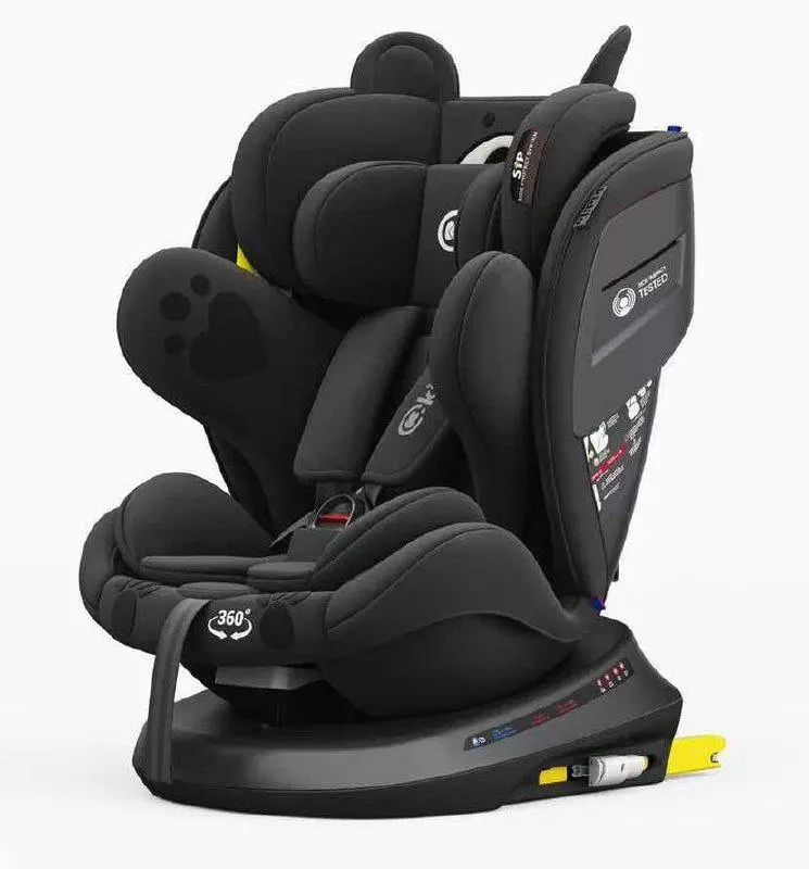 [946] kidilo isofix baby car seat 946 (Black)