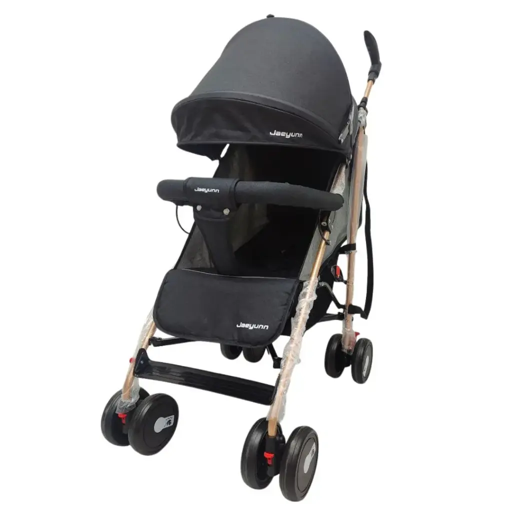 [jy-103-3a-blk] عربة اطفال استرولر عكاز خفيفة الوزن 103 (Black)