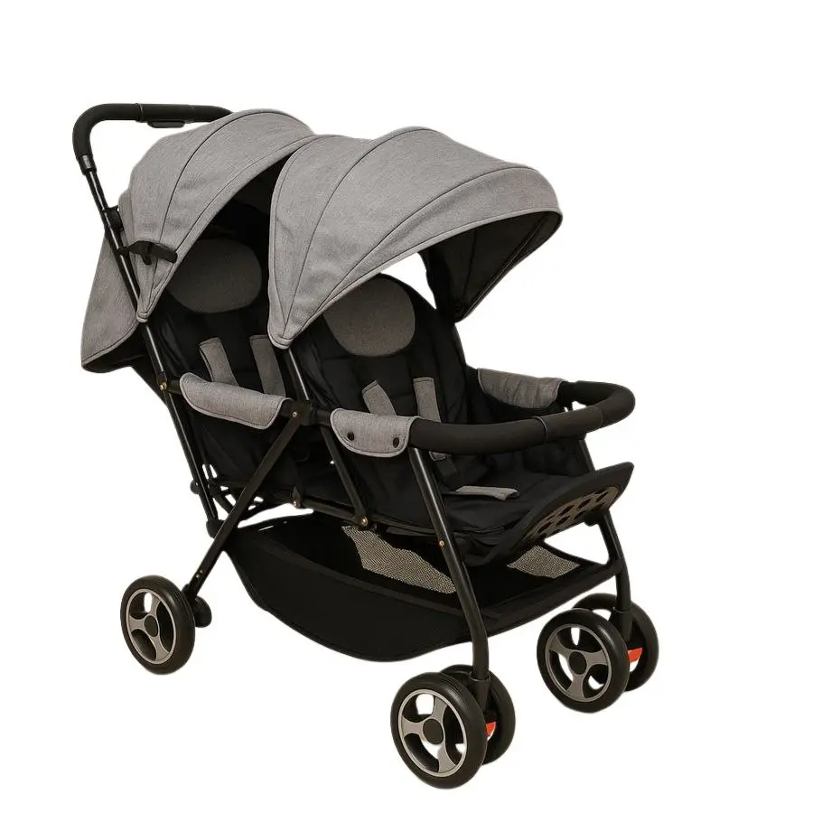   Twin baby stroller 