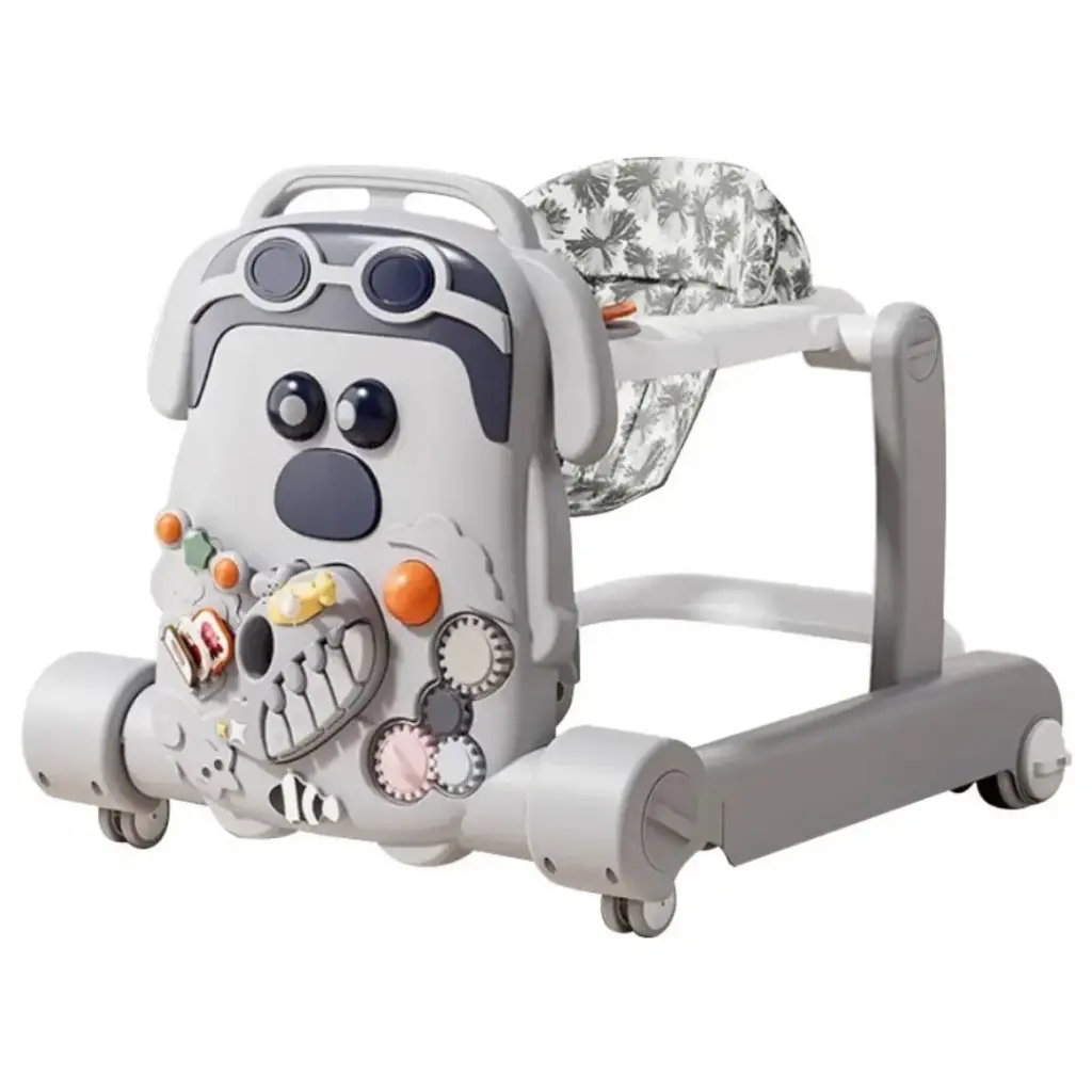 [sh-807-gry]  cute dog baby walker (Gray)