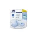chicco soother micro 0-2(2pcs)blue