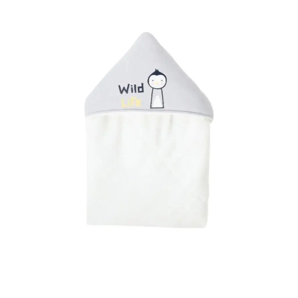 [2-1289-25] junior baby blanket wild life 