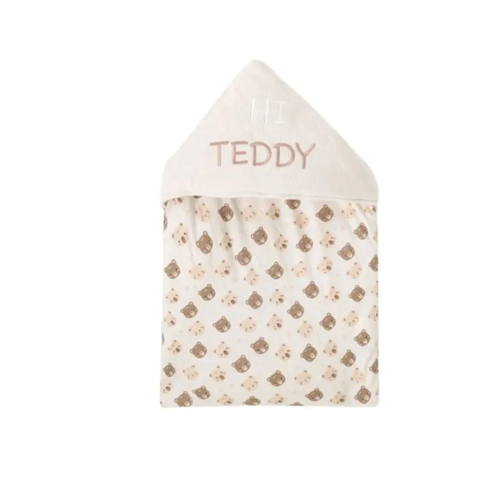 [2-1318-25] junior baby blanket hi teddy
