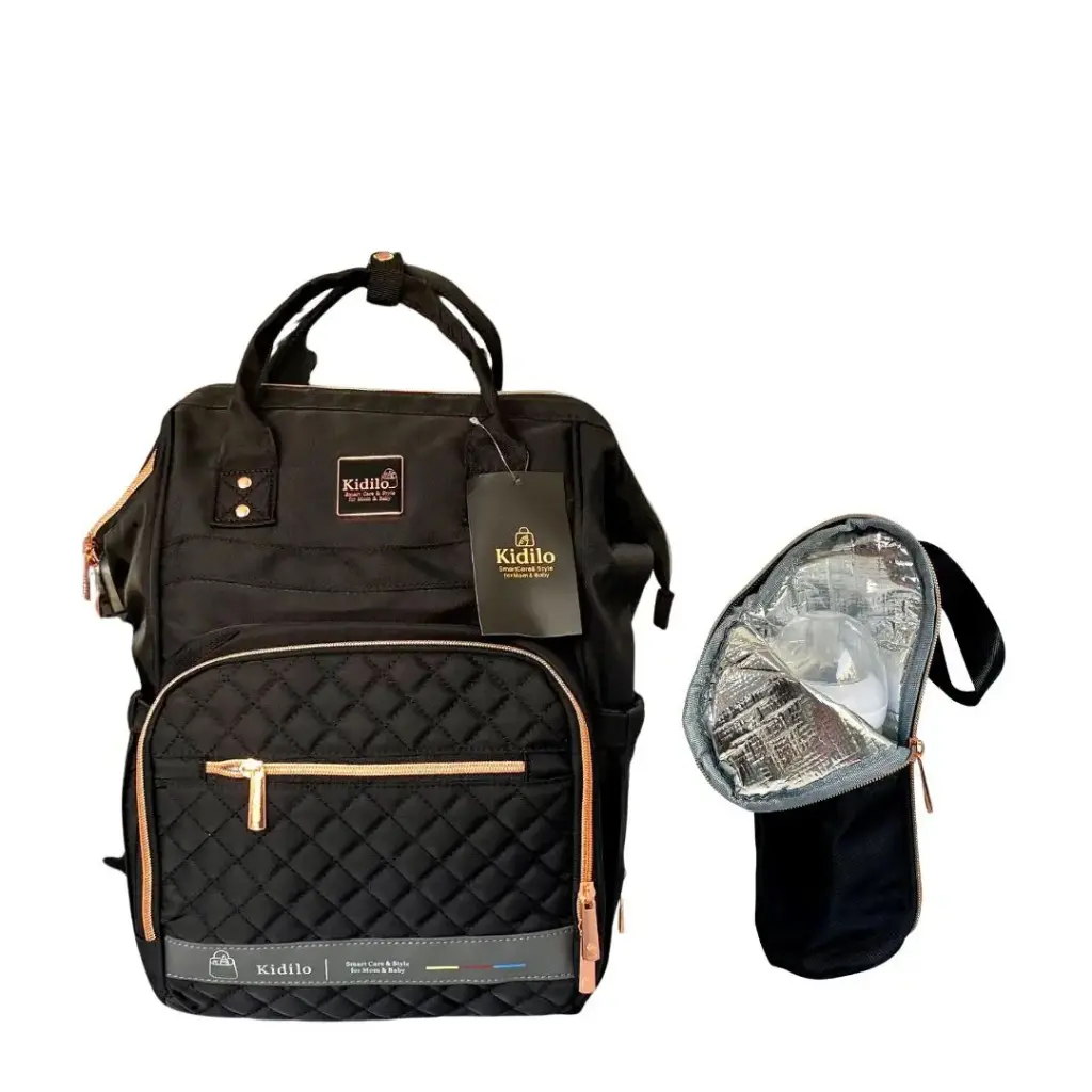[k11] Kidilo Diaper Bag New Classic (Black)