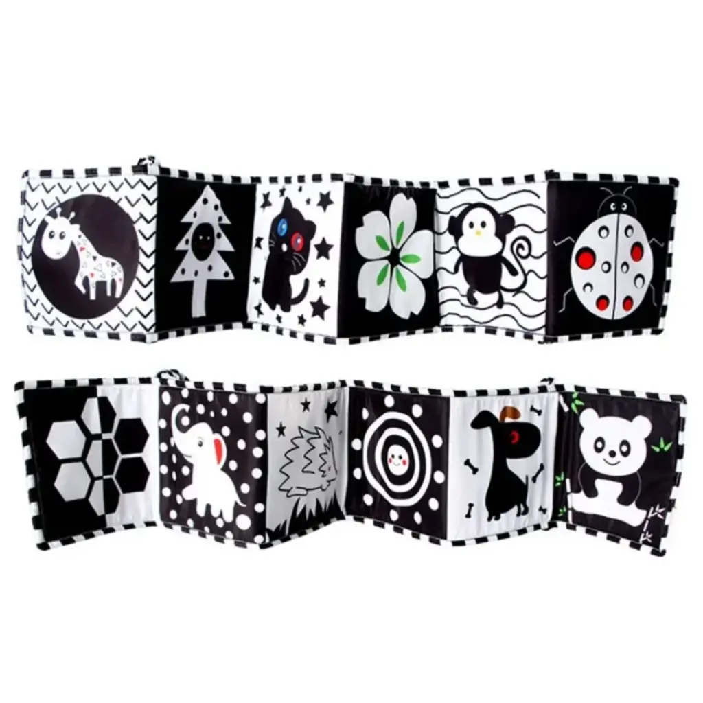 baby educational book (black&white)