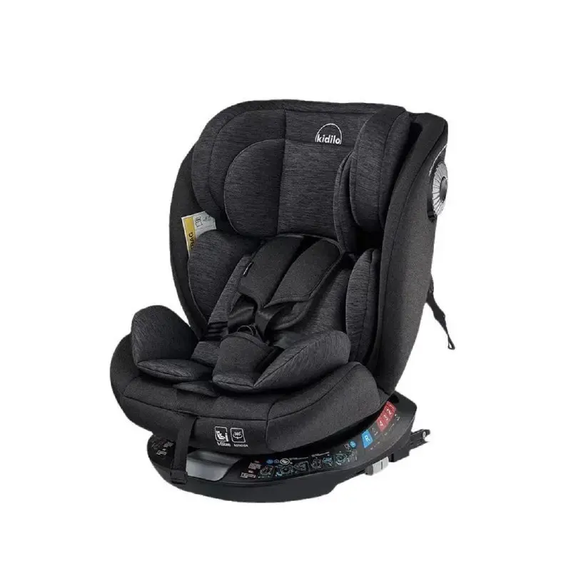 [G406 pro-blk] كرسي سيارة للاطفال ايزوفكس من كيديلو g406 pro (Black)