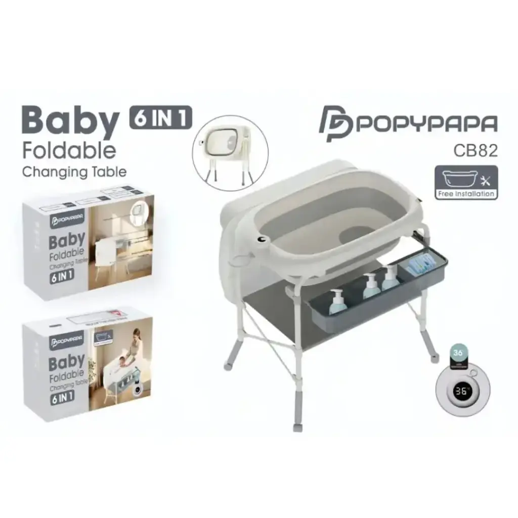 [CB82] Poppy papa foldable bath unit