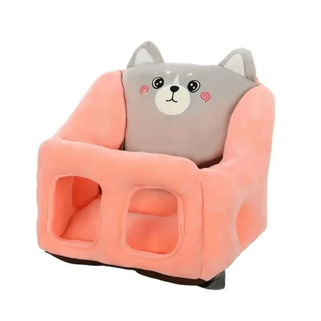 [m316] مسند تعليم جلوس حزام  (pink)