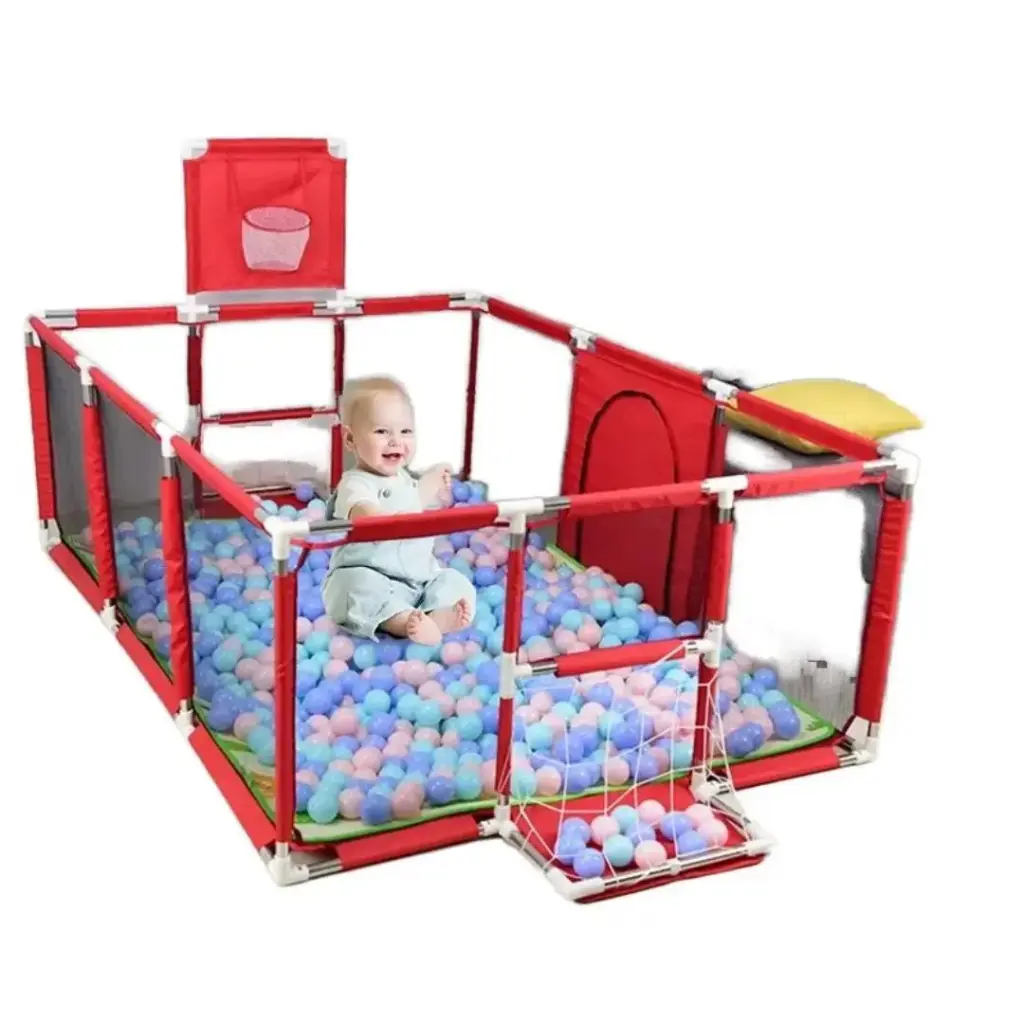 Children's game fence  (red)