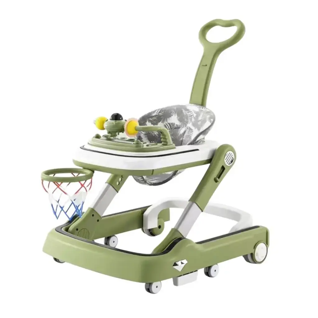 Baby walker with handle