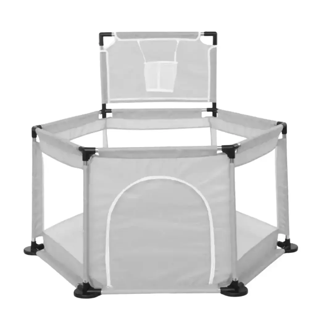 Baby fence with basket 