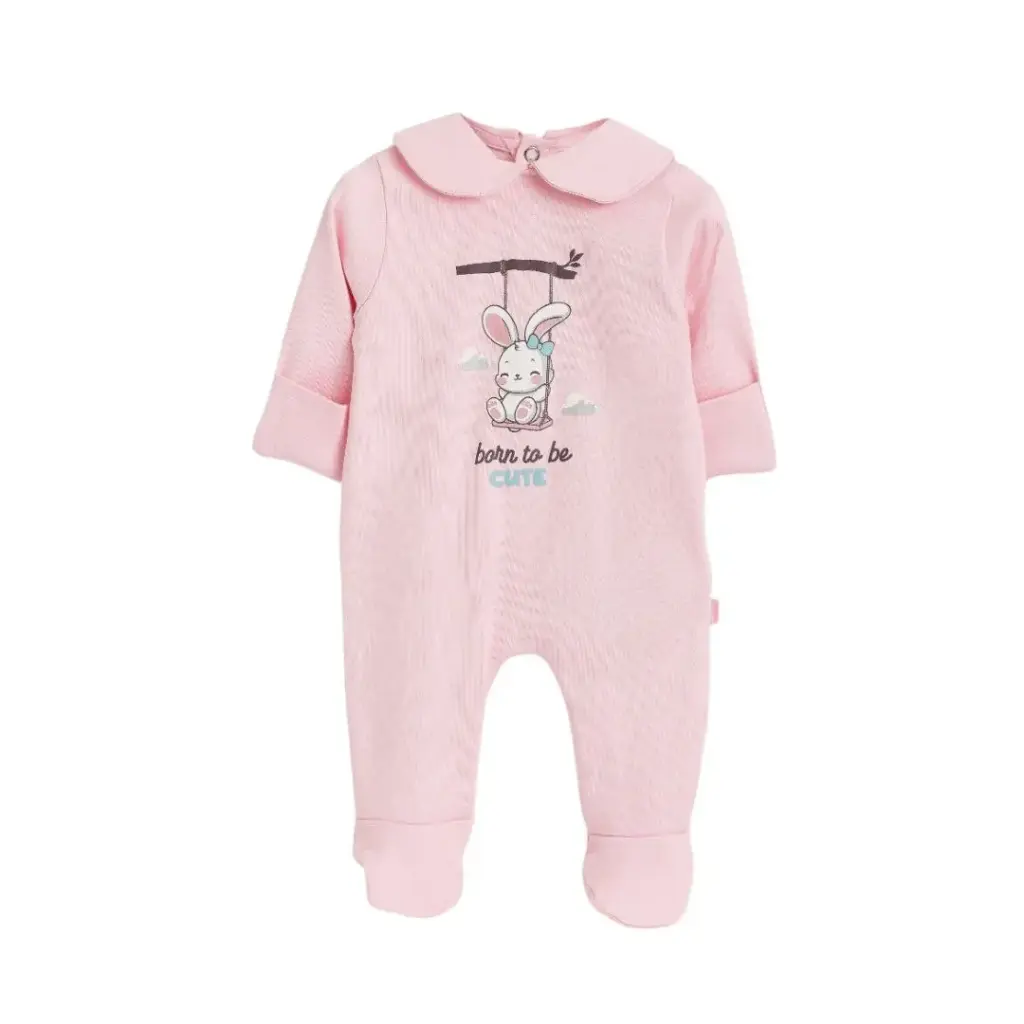 [3-2650-26] Junior Born to be cute Baby Romber 1pcs long Sleev(9-12)      