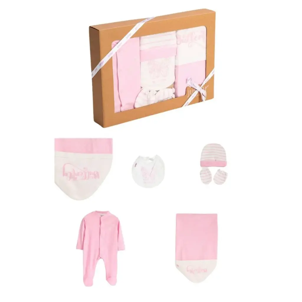 [4-1061-18] Junior Butterfly Baby Gift Box 5Pcs