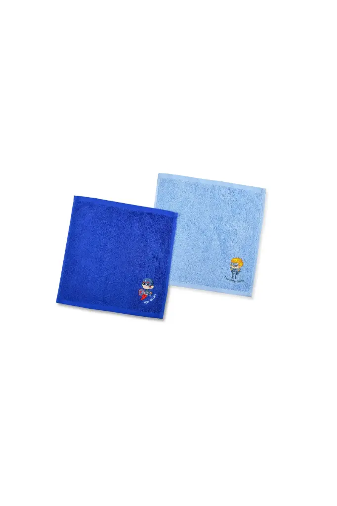[4-2005] Junior Hero Baby Feeding Towel 2 Pack