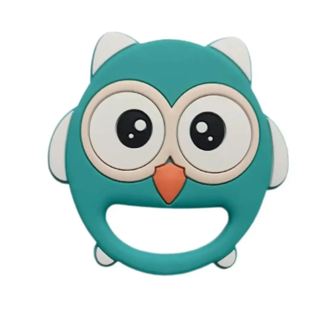 [S301] Safari Silicone Baby Teether 
