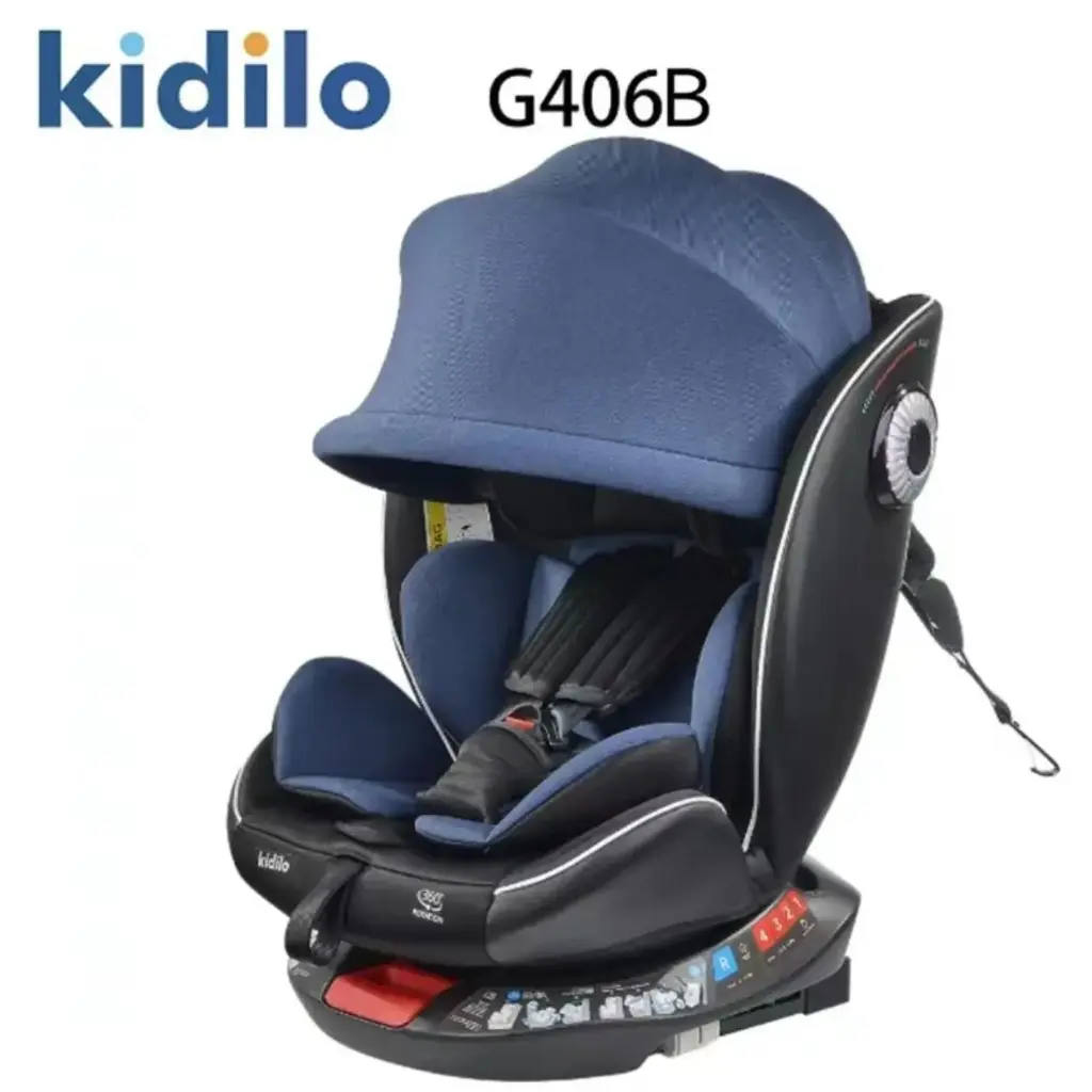 [G406B-blu] Kidilo Isofix Car Seat G406B (Blue)