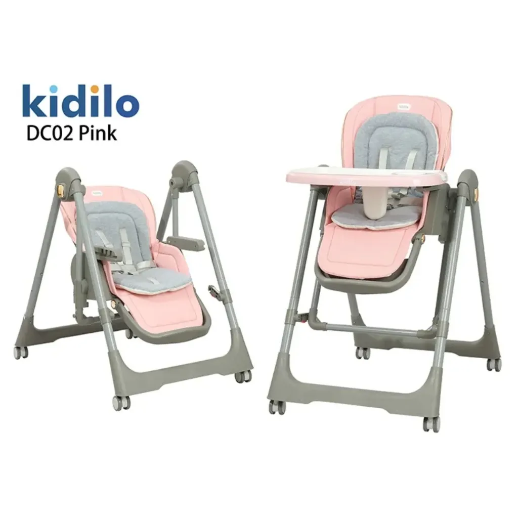 [DC02-pink] Kidilo Baby Feeding Chair DC02  (pink)