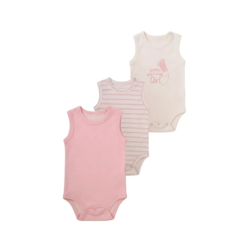 [7213-68] Junior Lovely Girl Sleeveless Bodysuit (18-24)