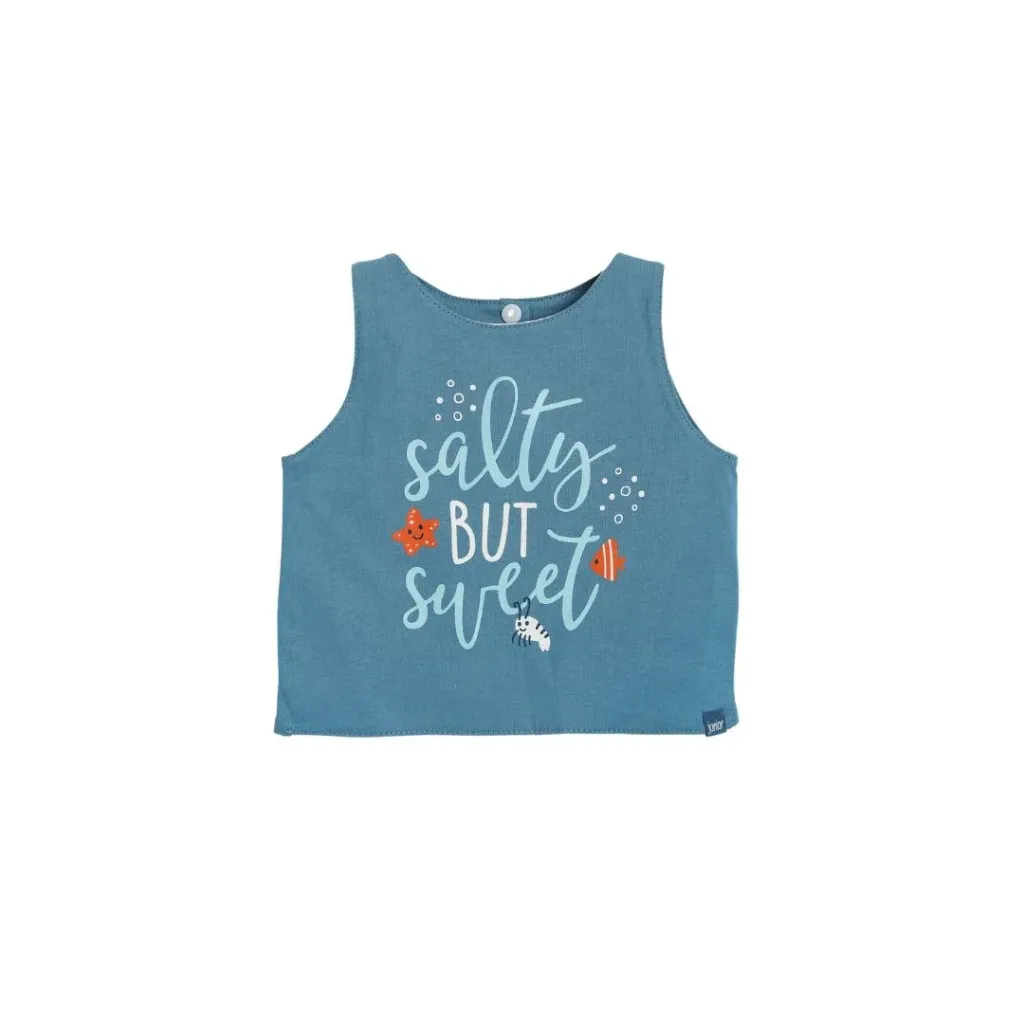 [1-1217-26] Junior Salty but sweet baby BIB