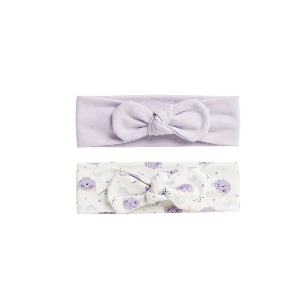 Junior lavander cat hair tie