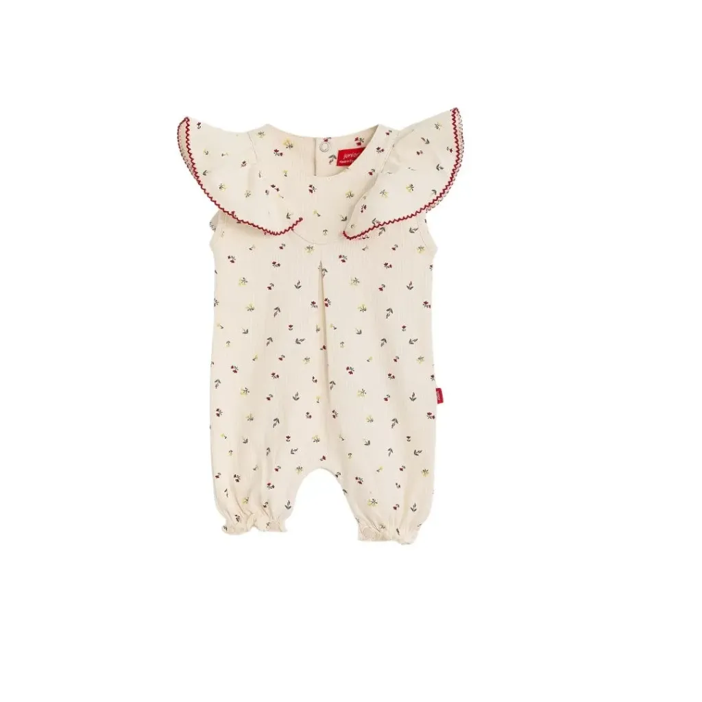 [1-1765-26] Junior red flowers baby romber (6)