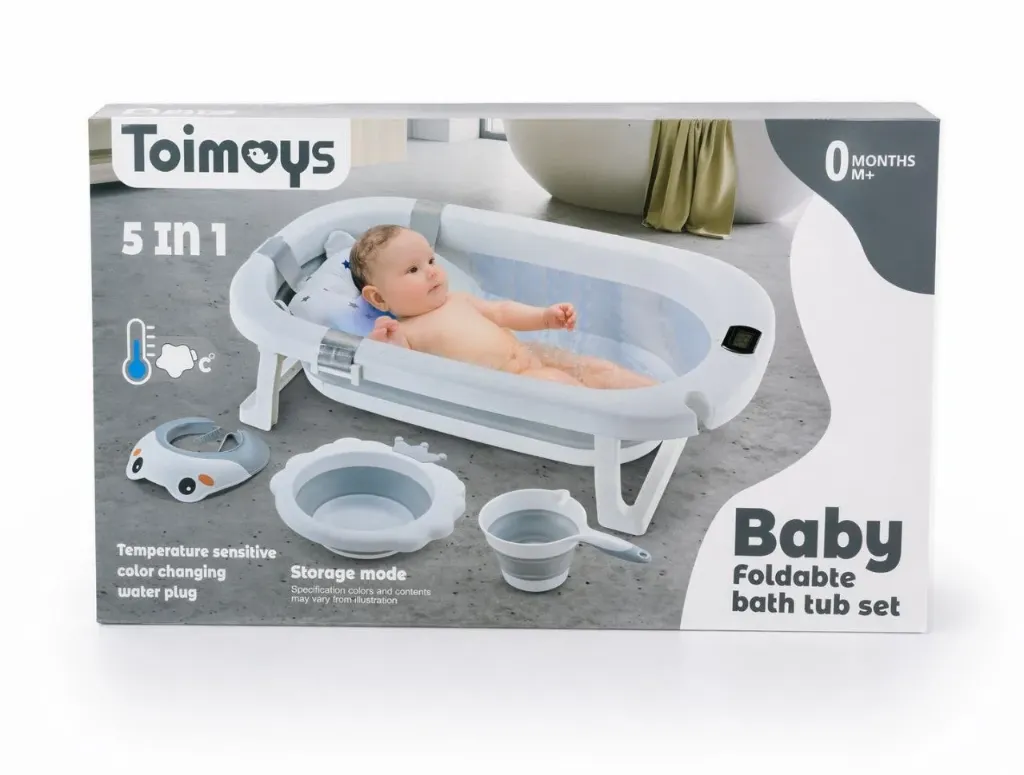 Toimoys bath tub set 5*1 (bath pillow)