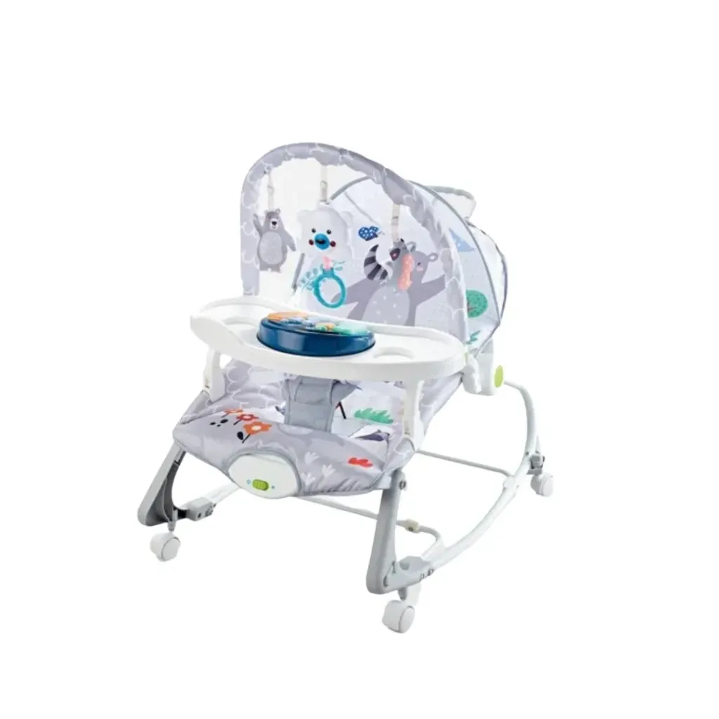 [ZX2503] Ayinr baby rocker 12 in 1 (Gray)