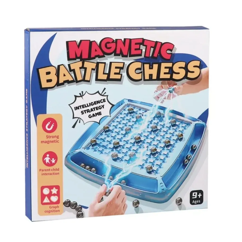 Magnetic battle chess