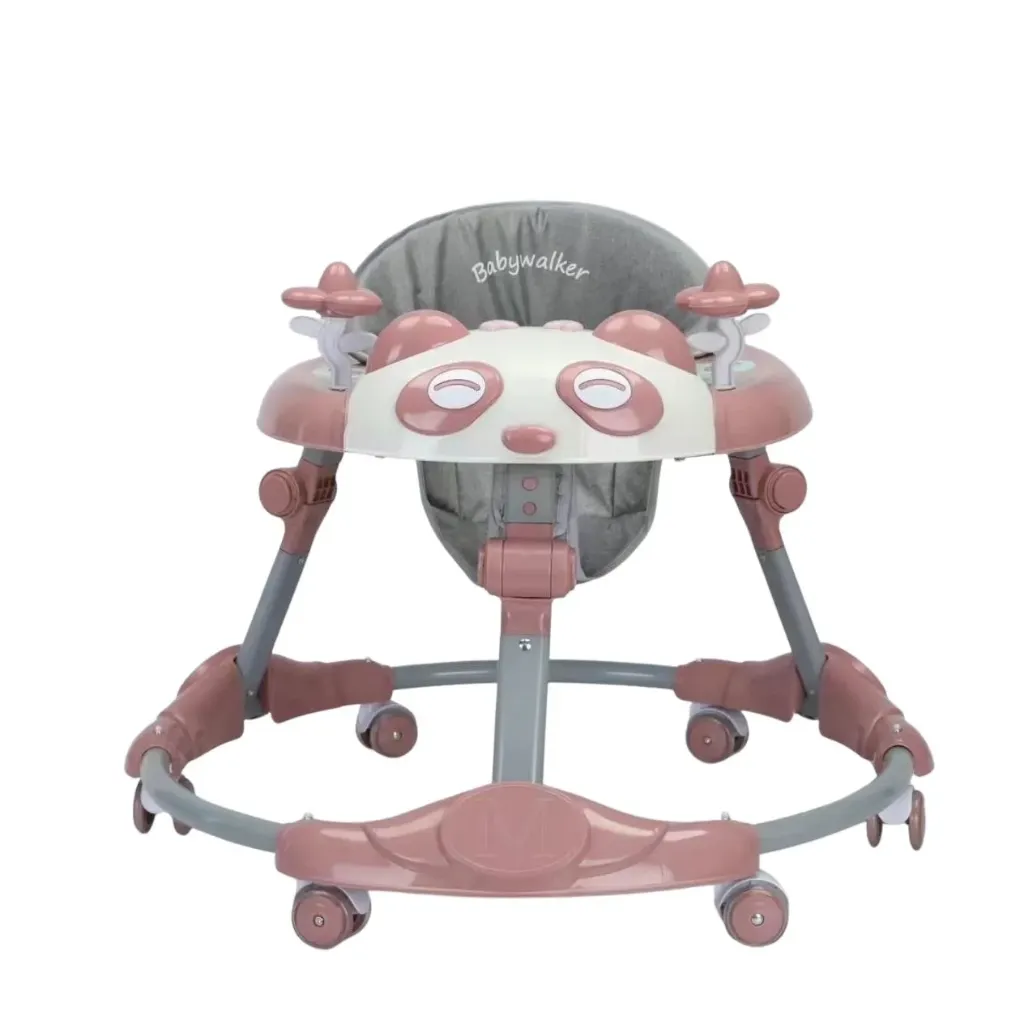 Panda metal baby walker