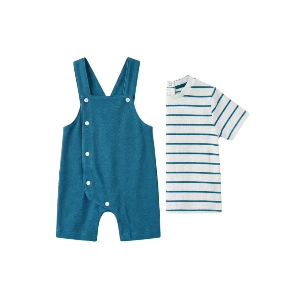 [1-1291-26] Junior striped baby romber 2pcs (6)