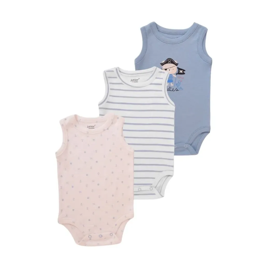 [7213-75] Junior little pirates body suit sleeveless (9)