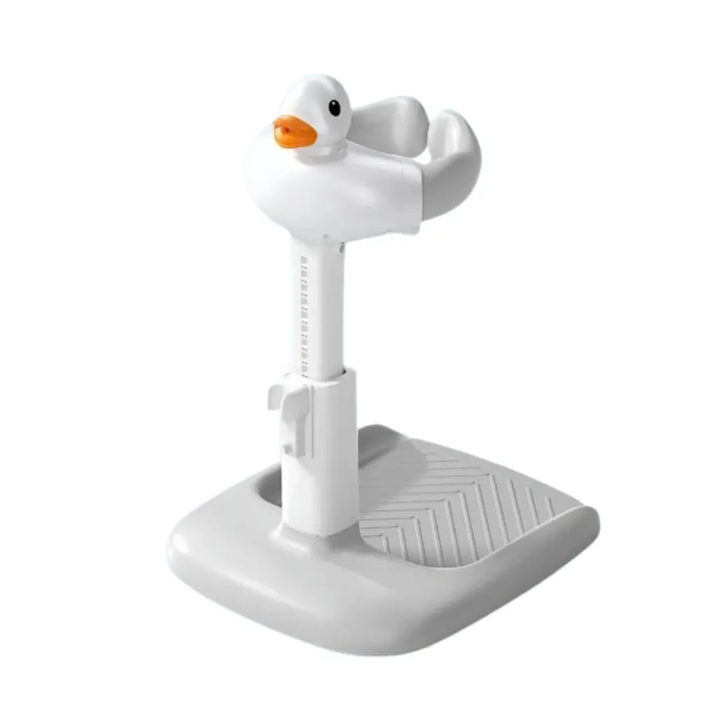 [6667-gry] Portable Duck Baby Bath Helper (Gray)