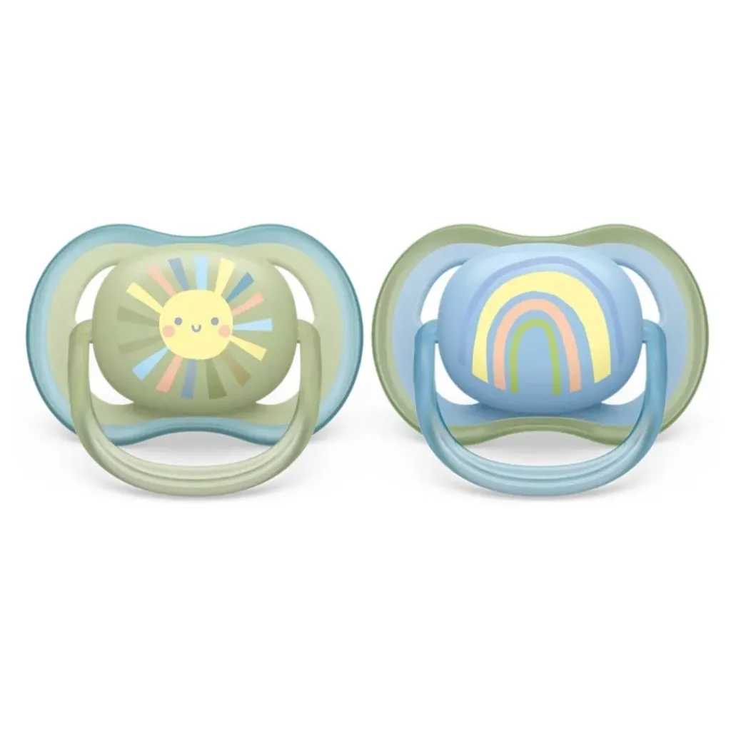 [SCF085/58] Philips Avent Pacifier ultra  Air 0-6m- 2Pack (boy)