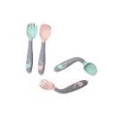 Flexable fork & spoon with cover