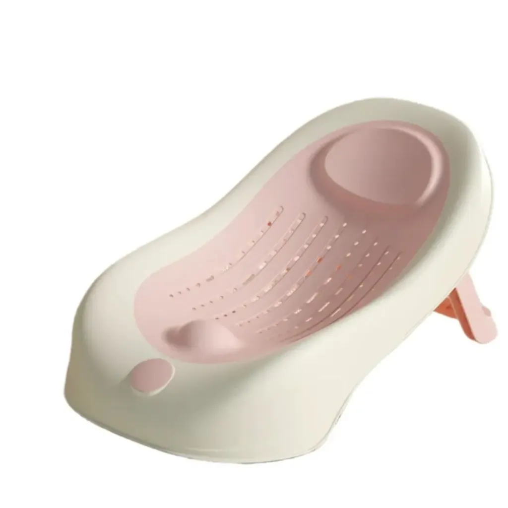 [8835] Toimoys bath silicon chair (بينك)
