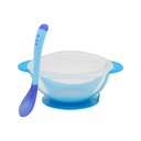 Safari Suction bowl with spoon