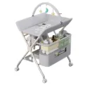 Changing stand unit with toys bar