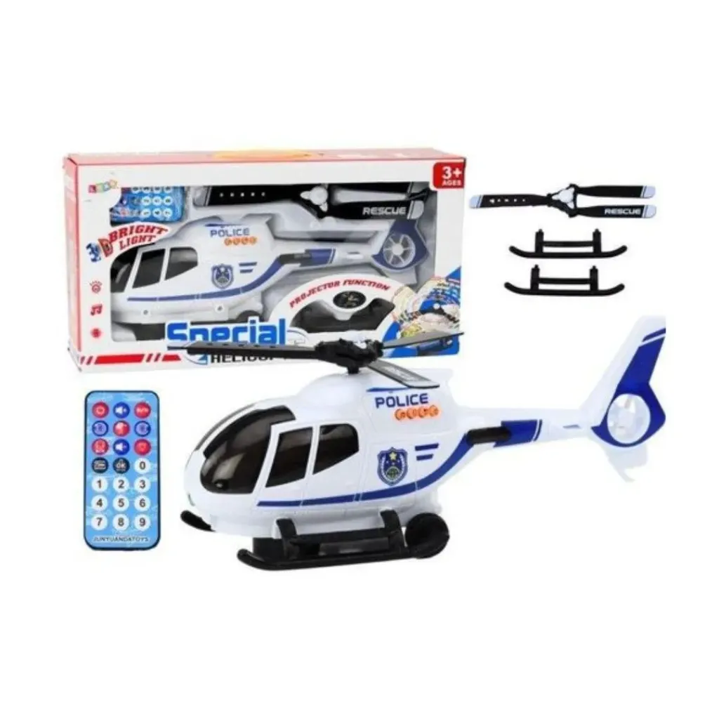 Special projector helicopter