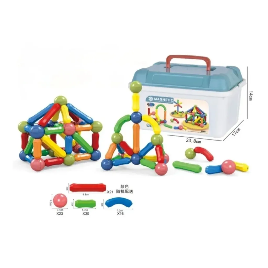 Magnetic set 90 pcs