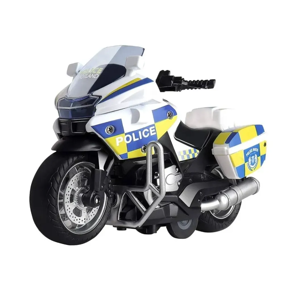 Motorcycle Police Power Toy Light & Sound