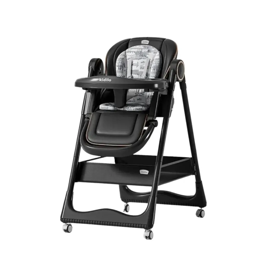[KD505-black] Kidilo Baby Feeding Chair KD505 (اسود)