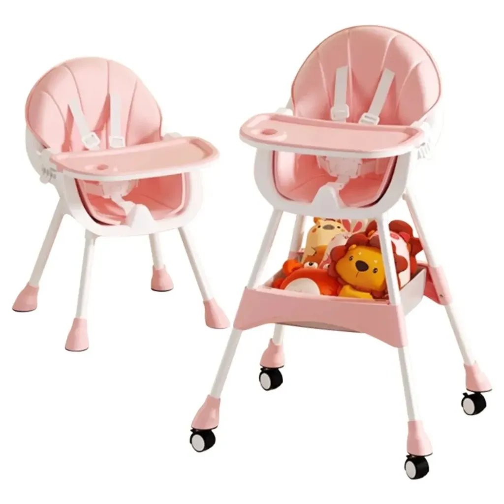 [S360-pink] Baby Feeding Chair S360 (بينك)