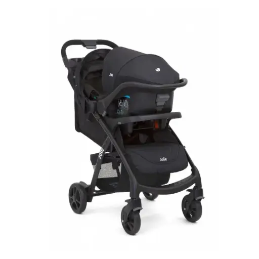 joie muze black traveling system