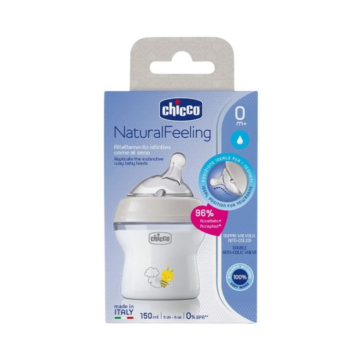 [8058664153657] Chicco natural feeling bottle 150ml 