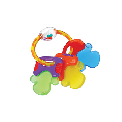 True gel teether rattle Babyislandeg