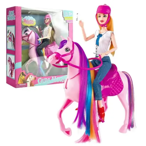 [JN699] Frozen Horse Play Set