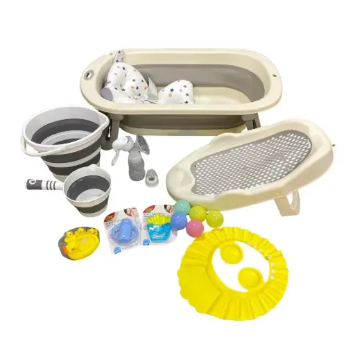 [A66-939] poppy papa bath set 8*1