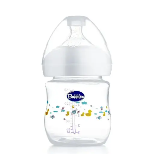 Bubbles Natural Baby Bottle 150ml (1 – 6 months) 